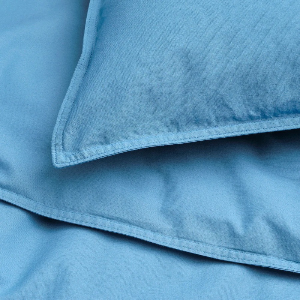 Blue Duvet Cover Set King Size - Picture 5 of 9